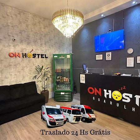 On Hostel II Gru Aeroporto Translado 24 Hs Гуарульюс Екстер'єр фото